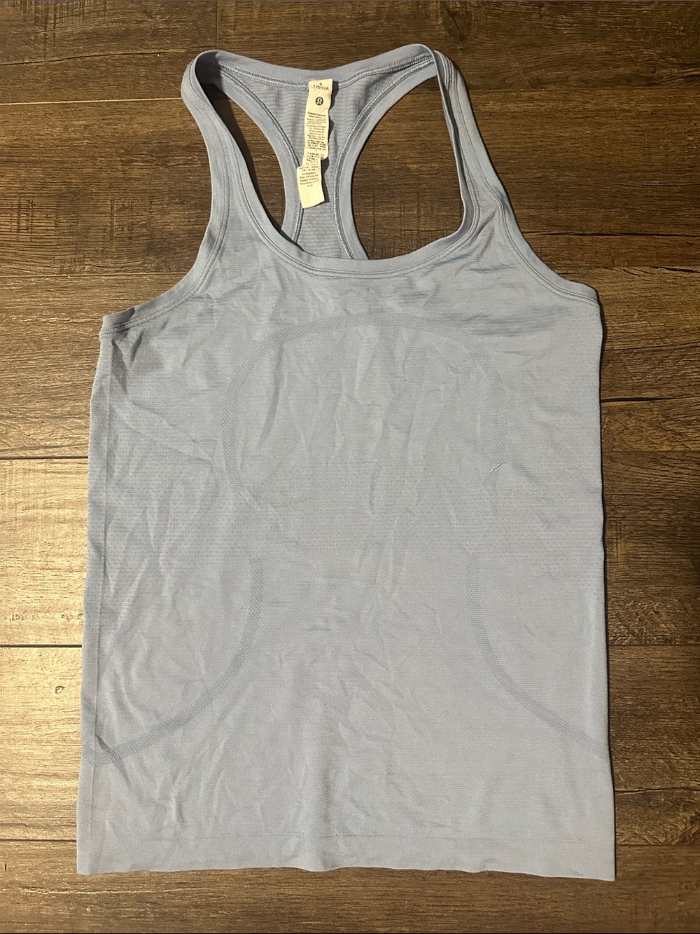 lululemon athletica Light Blue Racerback Tank